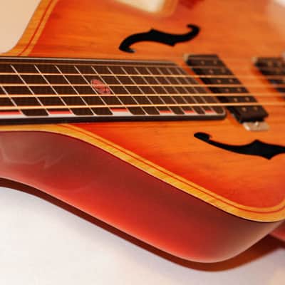 San Lorenzo Guitars Weiss 2017 - Carbon fiber body - Carbon/bamboo top - Lap steel image 6