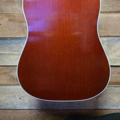 2023 Gibson Custom Shop 1960 Hummingbird Fixed Bridge VOS Heritage (Pre-Owned) - Cherry Sunburst w/case image 16