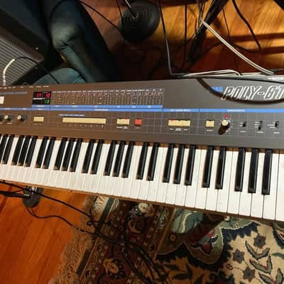 Korg Poly-61 1980s - Black AS IS NEEDS WORK