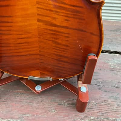 Karl Willhelm Model 55 4/4  with case/bow image 3