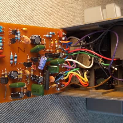 1979 BOSS DS-1 DISTORTION PEDAL LONG DASH TA7136AP CHIP SILVER SCREW MIJ KILLER! image 6