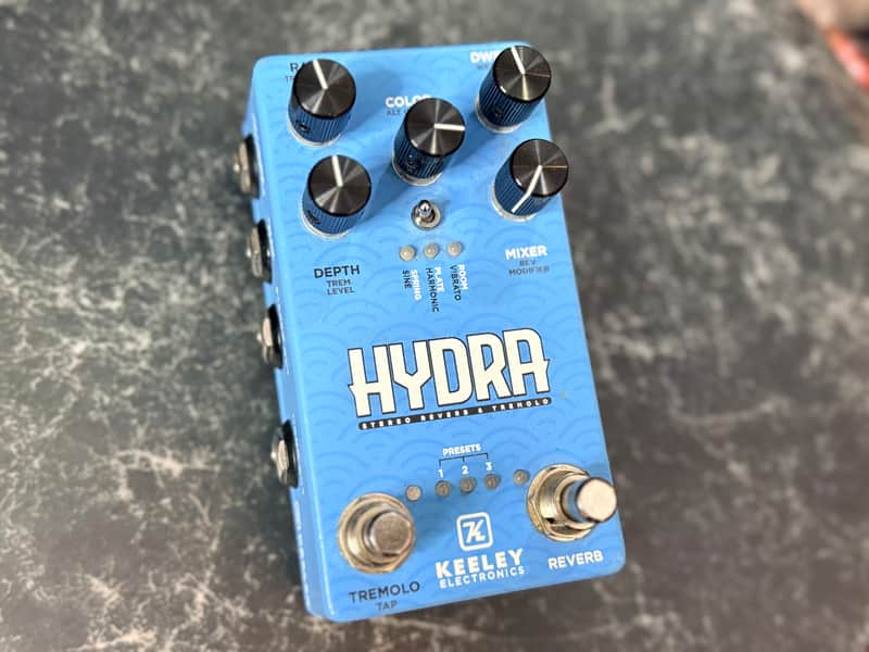 Keeley Hydra Stereo Reverb & Tremolo