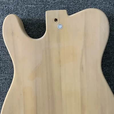Unfinished Telecaster Style Basswood Guitar Body for Right Hand image 5