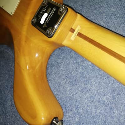 Rare Vintage 90's - Samick Valley Arts Super Strat SSM2 (1993, Natural, Floyd Rose Licence) image 6