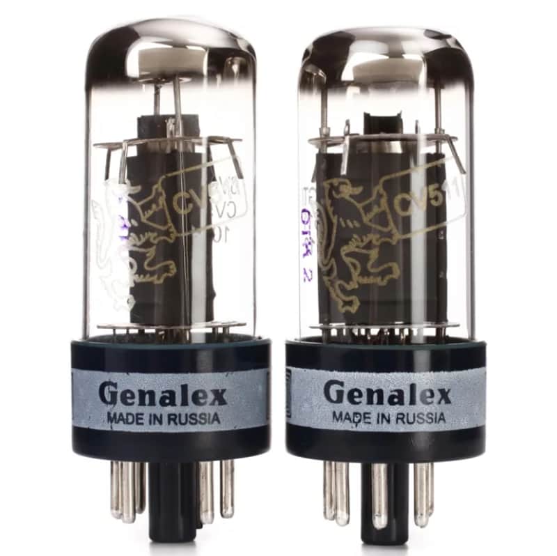 Genalex Gold Lion 6V6GT / CV-511 Power Tube, Matched Pair. Brand New w/ 24-Hour Burn-In! image 1