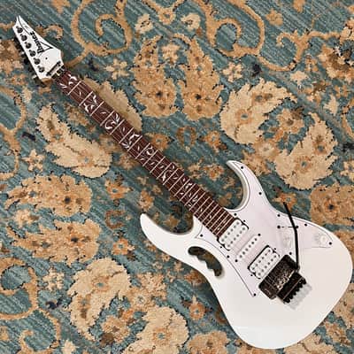Ibanez JEMJR-WH Steve Vai Signature with Jatoba Fretboard 2018 - Present - White image 2