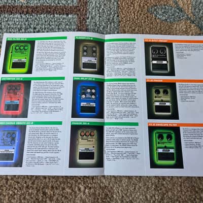 Vintage 1980's DOD Pedal Catalog! Rare, Original Case Candy, Paperwork! image 3