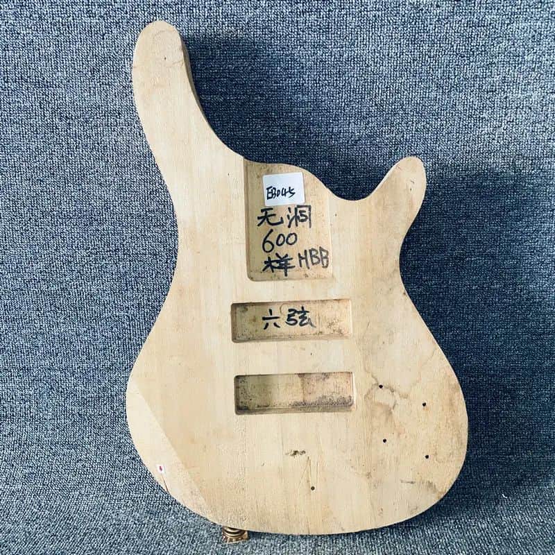 Unfinished Basswood 6 String Bass Body image 1