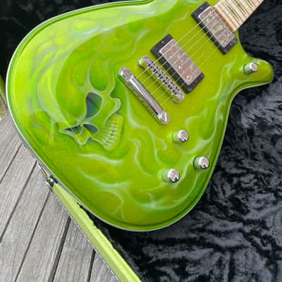 GMP Roxie 2010 - Super Sparkle Green - Ghost Skull image 10