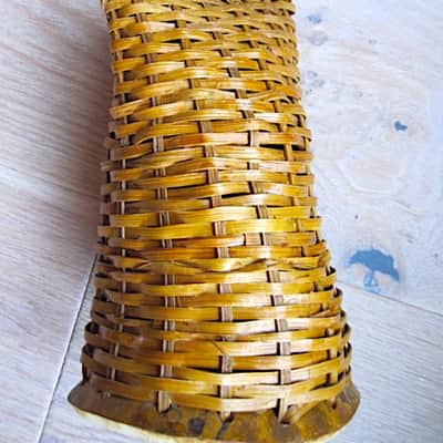Brazilian Caxixi Basket Shaker, Large - NOS image 3