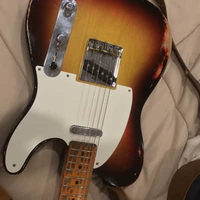 USA Fender Telecaster with Stratocaster Neck (Eric Clapton Blind Faith Telecaster) image 11