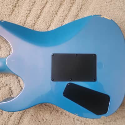 Kramer Stagemaster custom 1986 - Flip flop blue image 8