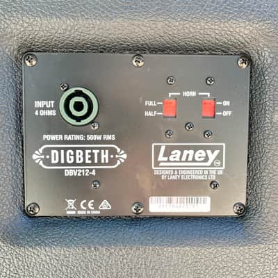 Laney Digbeth DBV212-4 2x12 500W image 5