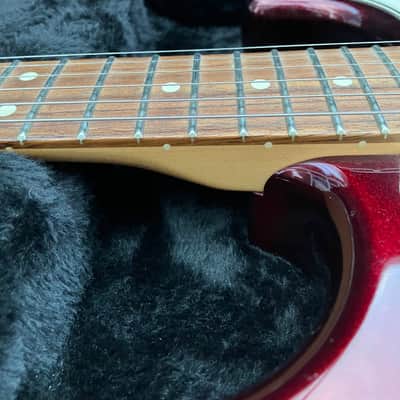 Fender 60th Anniversary American Standard Stratocaster 2014 - Bordeaux Metallic image 13