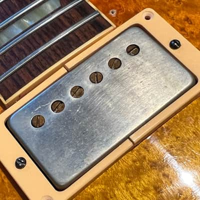 1992 Gibson Custom Shop 1960 RI Les Paul Tom Murphy Birdseye Maple Top Sunburst image 16