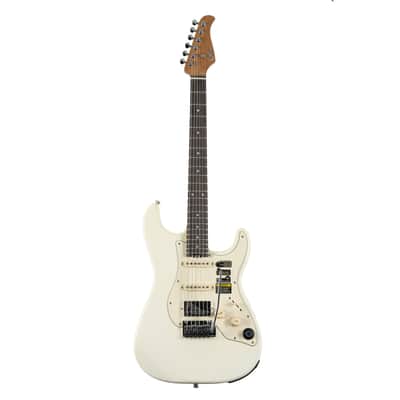 Mooer Audio GTRS Standard 800 Intelligent Guitar Vintage White - Electric Guitar Bild 2