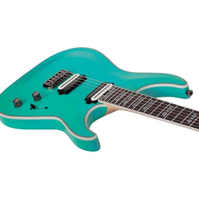 Schecter Guitar Research C-1 SLS Hollywood Electric Guitar Regular Glacier Metallic image 5