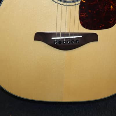 Yamaha FG700S Dreadnought Acoustic Guitar, Natural, 6-String image 10