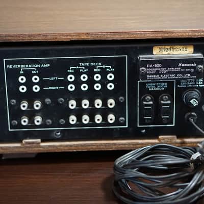 Sansui RA-500 Vintage Spring Reverb Amplifier image 4