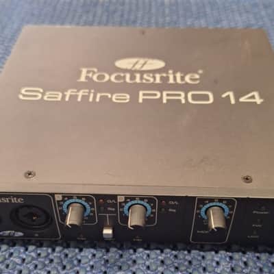 Focusrite Saffire Pro 14 Firewire Audio Interface - Black image 1