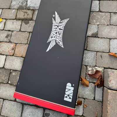 ESP E-II Arrow-7 Baby Metal 2017 - 2018 - Black with Red Bevels image 7