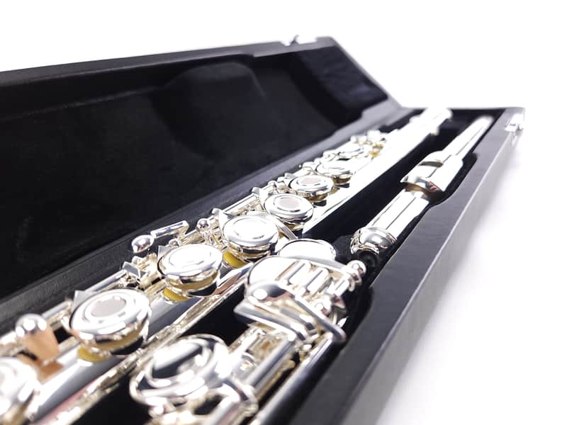 Di Zhao DZ 501 Flute Open Hole B Foot Silver Head Joint Intermediate NEW