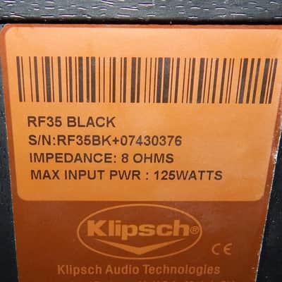 Klipsch RF35 tower speakers image 5
