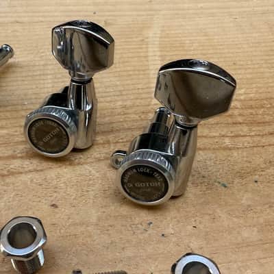 Gotoh SG360 Precision Magnum Lock 3+3 Locking Tuners - Chrome - Made in Japan image 3