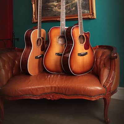 Cort GOLD A8 LB | Gold Series A8 Grand Auditorium Acoustic / Electric Cutaway Guitar. Light Burst. New with Full Warranty! image 20