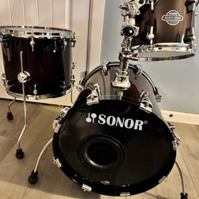 Sonor Select Force 2000s - Brown Fade stain and lacquer image 4