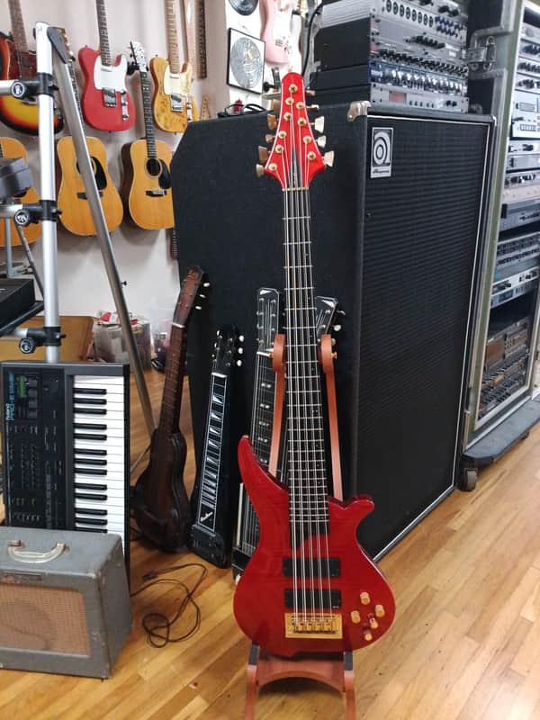 Tune TWB 10-T-OB (10 String Bass) - Red-See-Thru