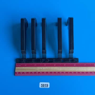 CASIO LK-135 LK-230 LK-265 LK-175 Keyboard Parts: Black Keys [One Octave] image 7