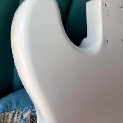 Warmoth Précision Bass  - Olympic White image 4