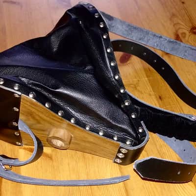 Parts for Uilleann Pipes: 2x Bellows + 1x Sheepskin Bag + Chanter + Reeds etc. image 2