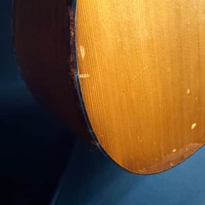 Vintage 1970's Gibson J-40 Dreadnought Acoustic Guitar Natural w/ Case image 7