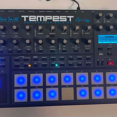 Dave Smith Instruments Tempest 6-Voice Drum Machine 2011 - 2018 - Black with Wood Sides image 2