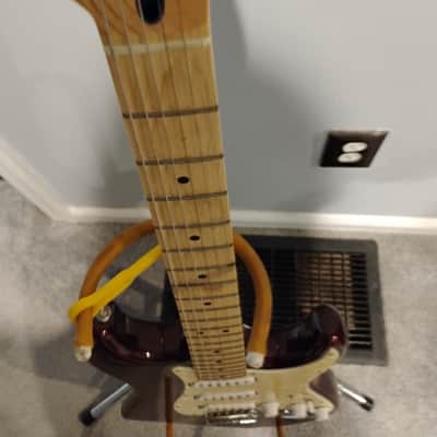2007 Fender Standard Stratocaster Guitar replaced Pickguard MIM image 2