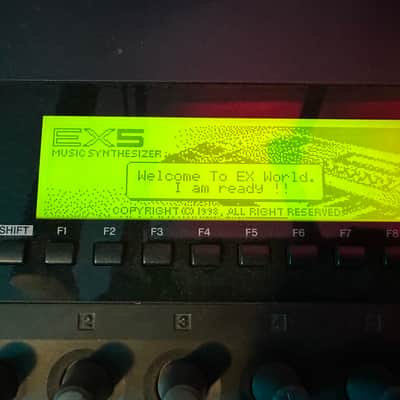Yamaha EX5 - 76Key - Synthesizer/Workstation/MIDI controller 1990’s - Blue image 4