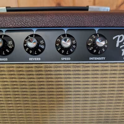 Fender '65 Princeton Reverb Reissue FSR Limited Edition Bordeaux Reserve 1x12" with Jupiter M12C image 4