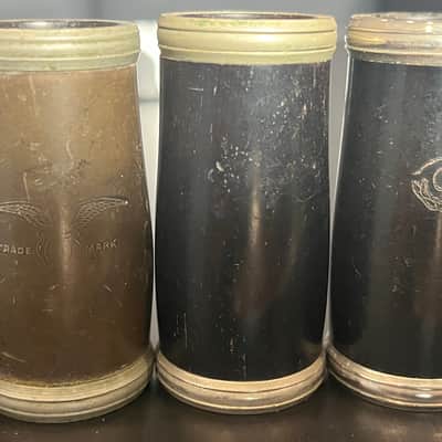 Lot of 20 Vintage Clarinet Barrels - Wood, Hard Rubber, and Plastic image 3