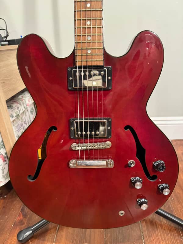 Gibson Memphis ES-335 Studio (4-Knob) 2016 - 2018 - Wine Red