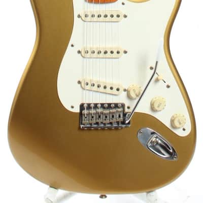 1998 Fender Stratocaster American Vintage '57 Reissue aztec gold image 1