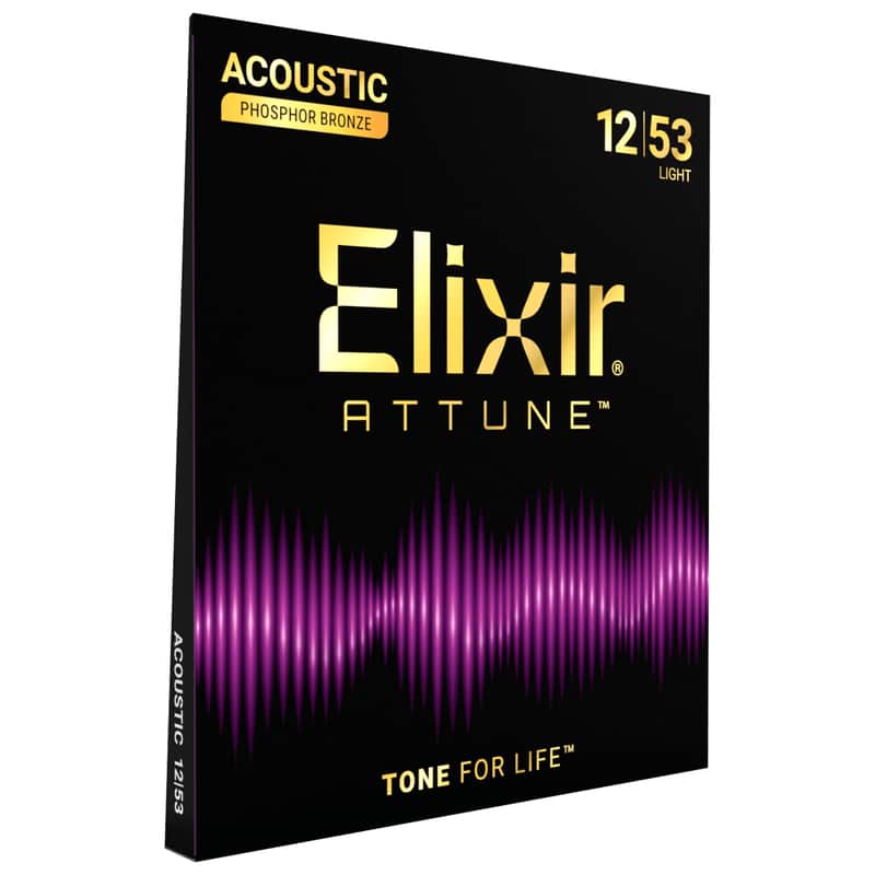 Elixir ATTUNE Phosphor Bronze Acoustic — 21052 Light 12-53 imagen 1