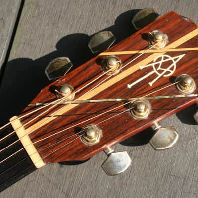 2000 Alvarez Yairi WEIR-1E Bob Weir Signature Model Electric Acoustic Guitar+Original Hard Case and a set of strings image 5