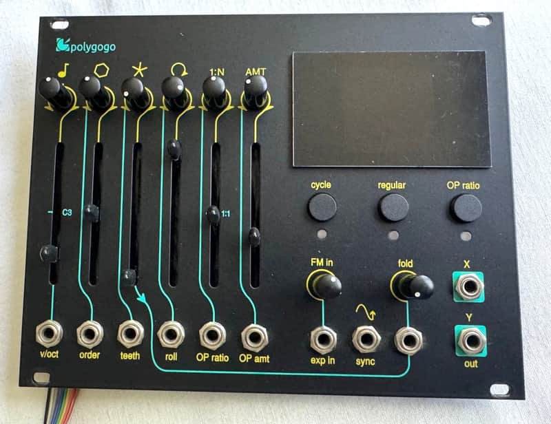 E-RM Polygogo Stereo Polygonal Oscillator 2020+ - Black image 1