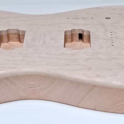Shepard Custom Guitars Custom Telecaster Body Semi-hollow Backroute F Hole Optional 2023 - Unfinished image 3