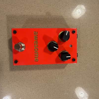 A3 Stompbox AWESOME Overdrive 2020 - Fiesta Red image 1