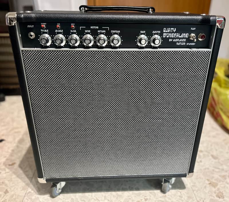 Vendo Combo Amplified Nation Dirty Wonderland 1x12 50/22 watt 2023 - Black with tilt legs and wheels image 1
