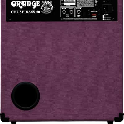 Orange Crush Bass 50 Bass Combo Amplifier, 50W, Limited Edition Glenn Hughes Deep Purple image 2