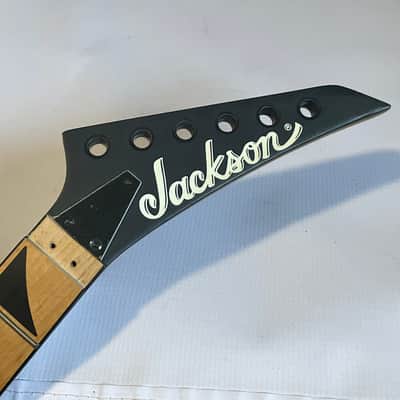 2020 Jackson JS42 DKM JS Series Caramelized Maple Bound Guitar Neck 24 Fret Sharkfin Inlay Floyd Ready image 4